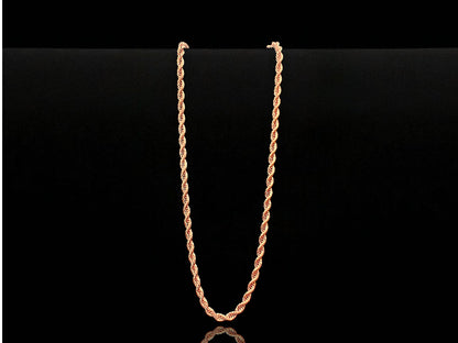 Cadena Laso Oro Rosa
