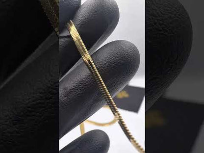 COMBO EN PAREJA 18K CADENA + PULSO EGIPCIO